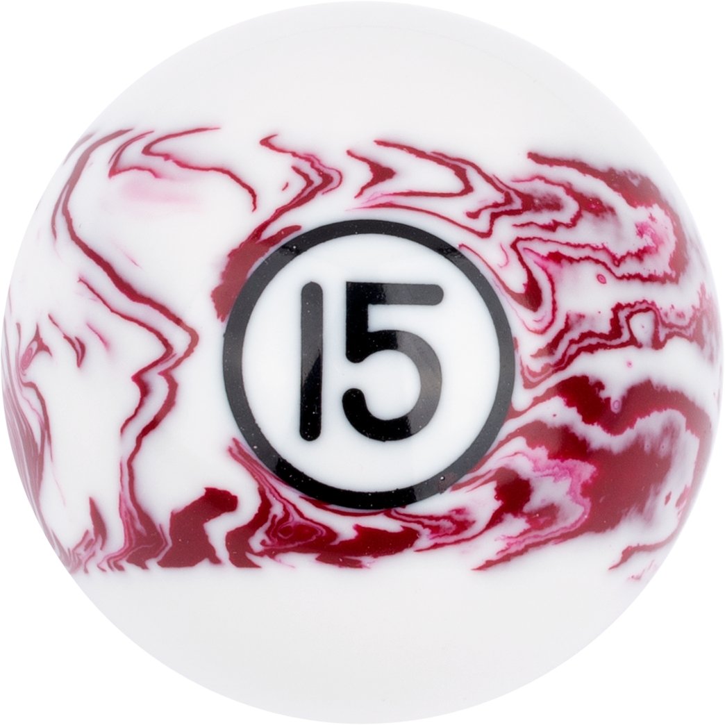 Action RBWM White Marble Pool Replacement Ball - Billiard and Pool Center