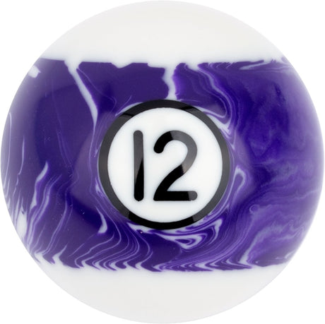 Action RBWM White Marble Pool Replacement Ball - Billiard and Pool Center