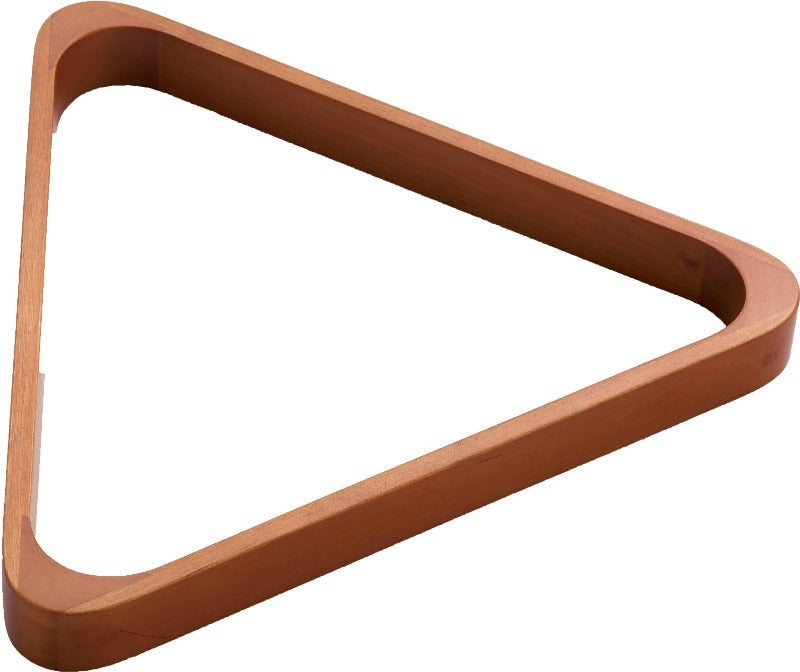 Action RK8T Wood Stain Triangle Rack - Billiard and Pool Center