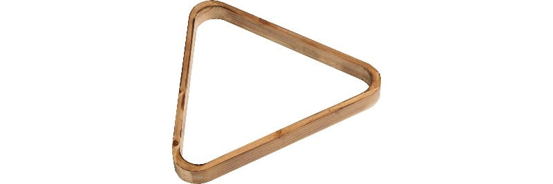 Action RK8T Wood Stain Triangle Rack - Billiard and Pool Center