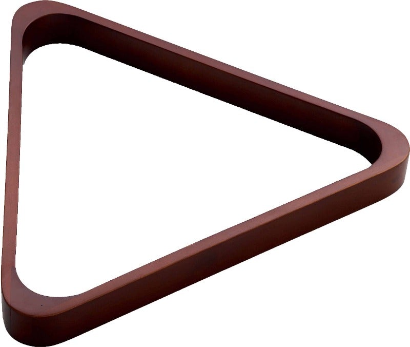 Action RK8T Wood Stain Triangle Rack - Billiard and Pool Center
