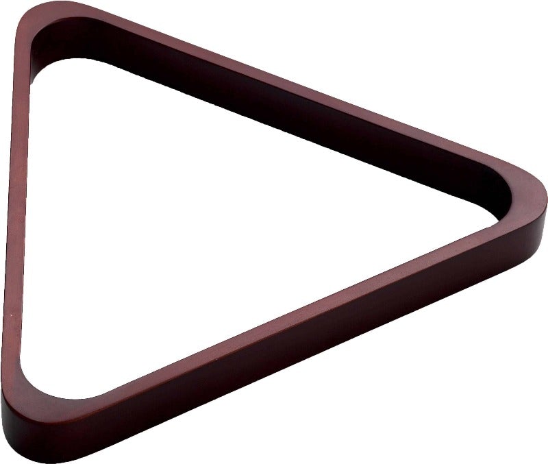 Action RK8T Wood Stain Triangle Rack - Billiard and Pool Center