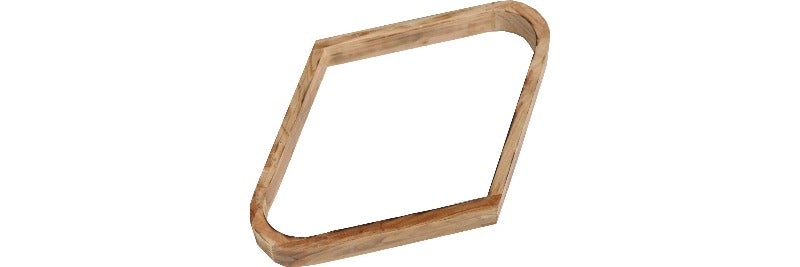 Action RK9D Wood Stain Diamond Rack - Billiard and Pool Center