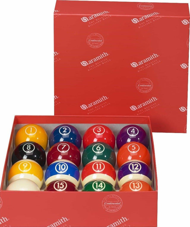 Aramith BBCONT Continental Ball Set - Billiard and Pool Center