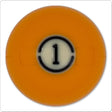 Aramith RBABK Tournament Black Pool Replacement Ball - Billiard and Pool Center