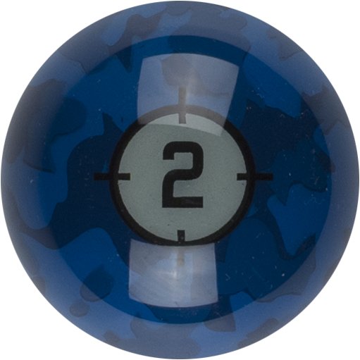 Aramith RBCAM Camouflage Pool Replacement Ball - Billiard and Pool Center