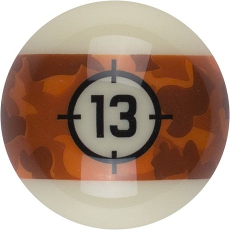 Aramith RBCAM Camouflage Pool Replacement Ball - Billiard and Pool Center