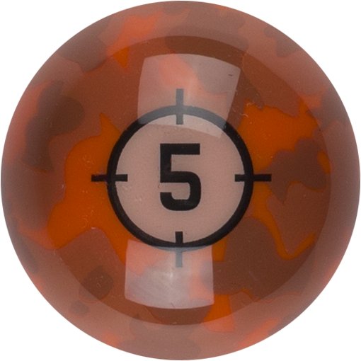 Aramith RBCAM Camouflage Pool Replacement Ball - Billiard and Pool Center