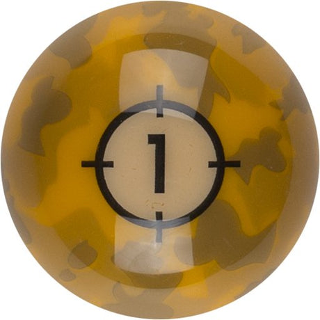 Aramith RBCAM Camouflage Pool Replacement Ball - Billiard and Pool Center