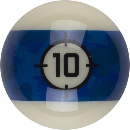 Aramith RBCAM Camouflage Pool Replacement Ball - Billiard and Pool Center