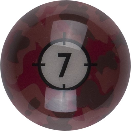 Aramith RBCAM Camouflage Pool Replacement Ball - Billiard and Pool Center