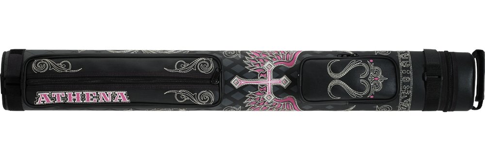 Athena ATHC06 2x2 Hard Embroidered Cue Case - Billiard and Pool Center