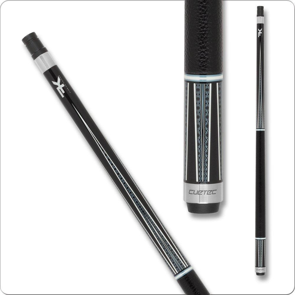 Cuetec Avid Opt-X CT385 Blue Pool Cue - 12.75mm - Billiard and Pool Center