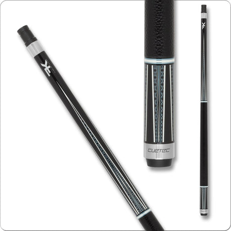 Cuetec Avid Opt-X CT385 Blue Pool Cue - 12.75mm - Billiard and Pool Center
