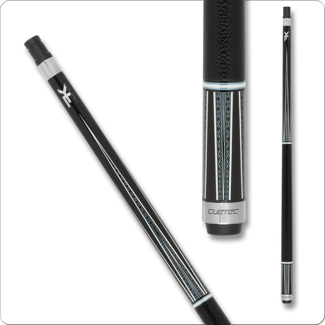 Cuetec Avid Opt-X CT385 Blue Pool Cue - 12.75mm - Billiard and Pool Center