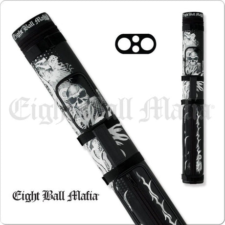 Eight Ball Mafia EBMC22A 2x2 Hard Cue Case - Billiard and Pool Center