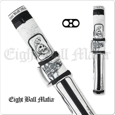 Eight Ball Mafia EBMC22E 2x2 Hard Cue Case - Billiard and Pool Center