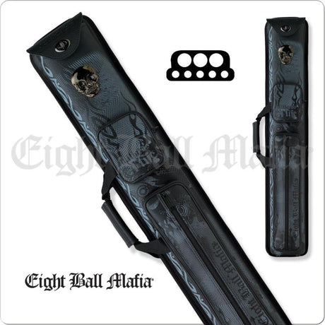 Eight Ball Mafia EBMCNA 3x5 Hard Cue Case - Billiard and Pool Center