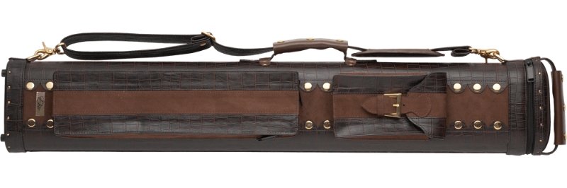 Elite ECC24 2x4 Classic Leather Hard Cue Case - Billiard and Pool Center