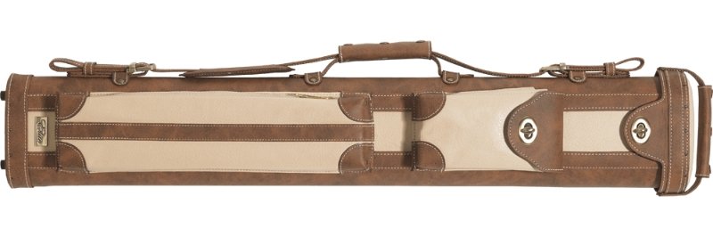 Elite ECV24 2x4 Vintage Leather Cue Case - Billiard and Pool Center