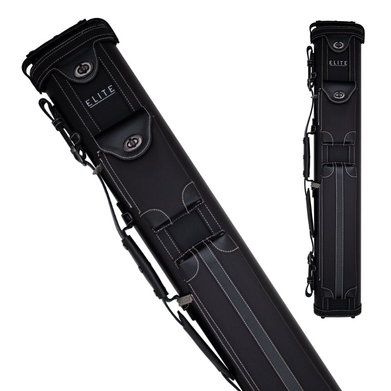 Elite ECV24 2x4 Vintage Leather Cue Case - Billiard and Pool Center