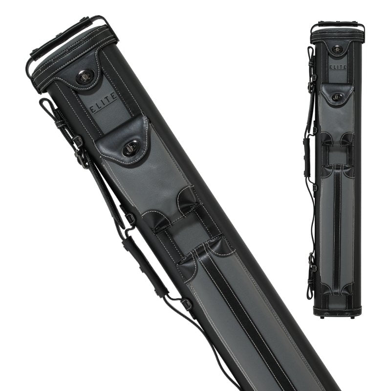 Elite ECV24 2x4 Vintage Leather Cue Case - Billiard and Pool Center