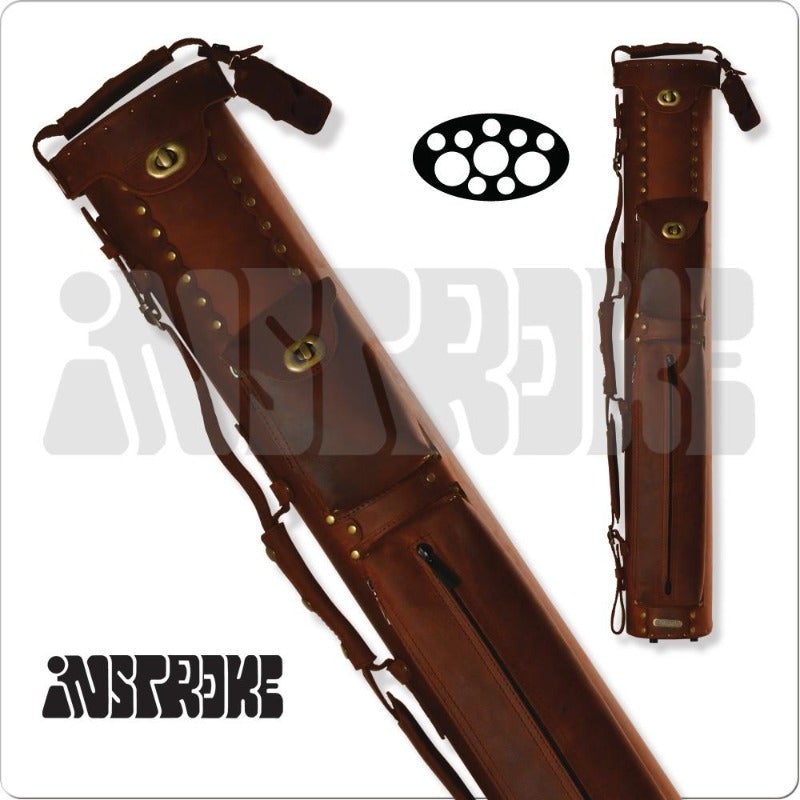 InStroke ISB37 Buffalo 3x7 Leather Case - Billiard and Pool Center
