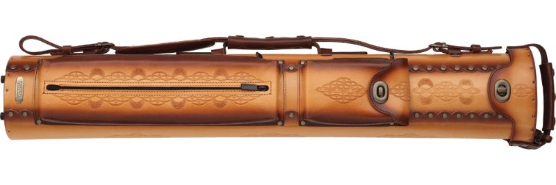 Instroke IST35 Tooled 3x5 Leather Case - Billiard and Pool Center