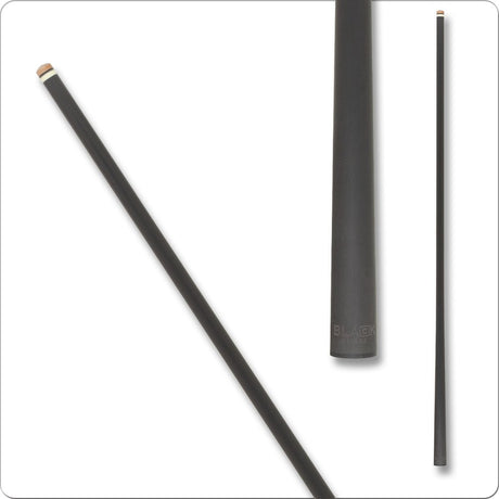 Jacoby JCBCF1 Black Carbon Fiber Shaft - 12.3mm - Billiard and Pool Center