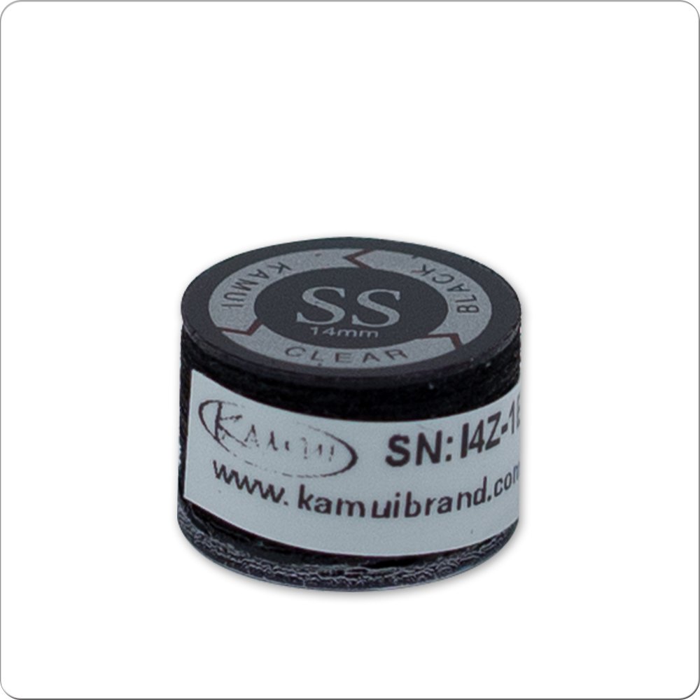 Kamui Clear Black QTKCLRBLK Cue Tip - Single - Billiard and Pool Center