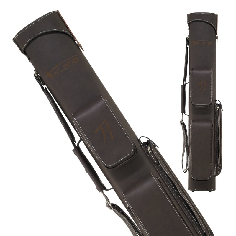 Katana KATC03 2x4 Leather Hard Cue Case - Billiard and Pool Center