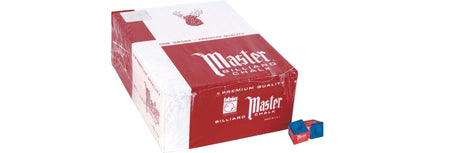 Master Chalk CHM Box of 144 - Billiard and Pool Center