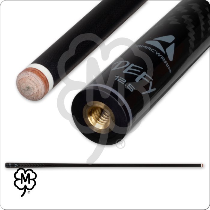 McDermott MCDCF Defy Carbon Fiber Shaft 12.5mm Grey Collar - Billiard and Pool Center