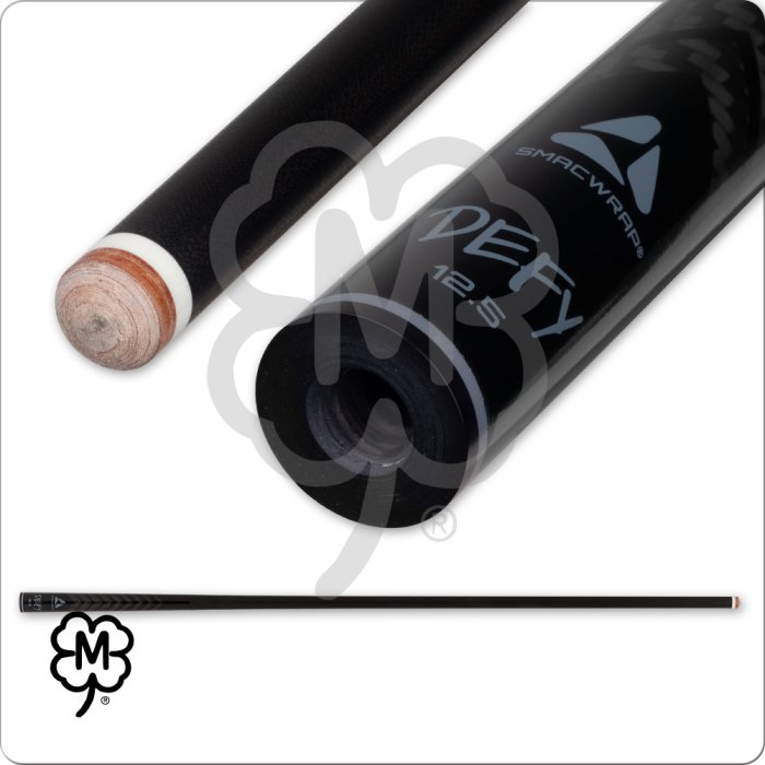 McDermott MCDCF Defy Carbon Fiber Shaft 12.5mm Grey Collar - Billiard and Pool Center