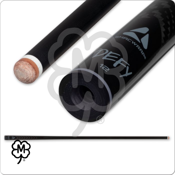 McDermott MCDCF Defy Carbon Fiber Shaft 12mm Grey Collar - Billiard and Pool Center