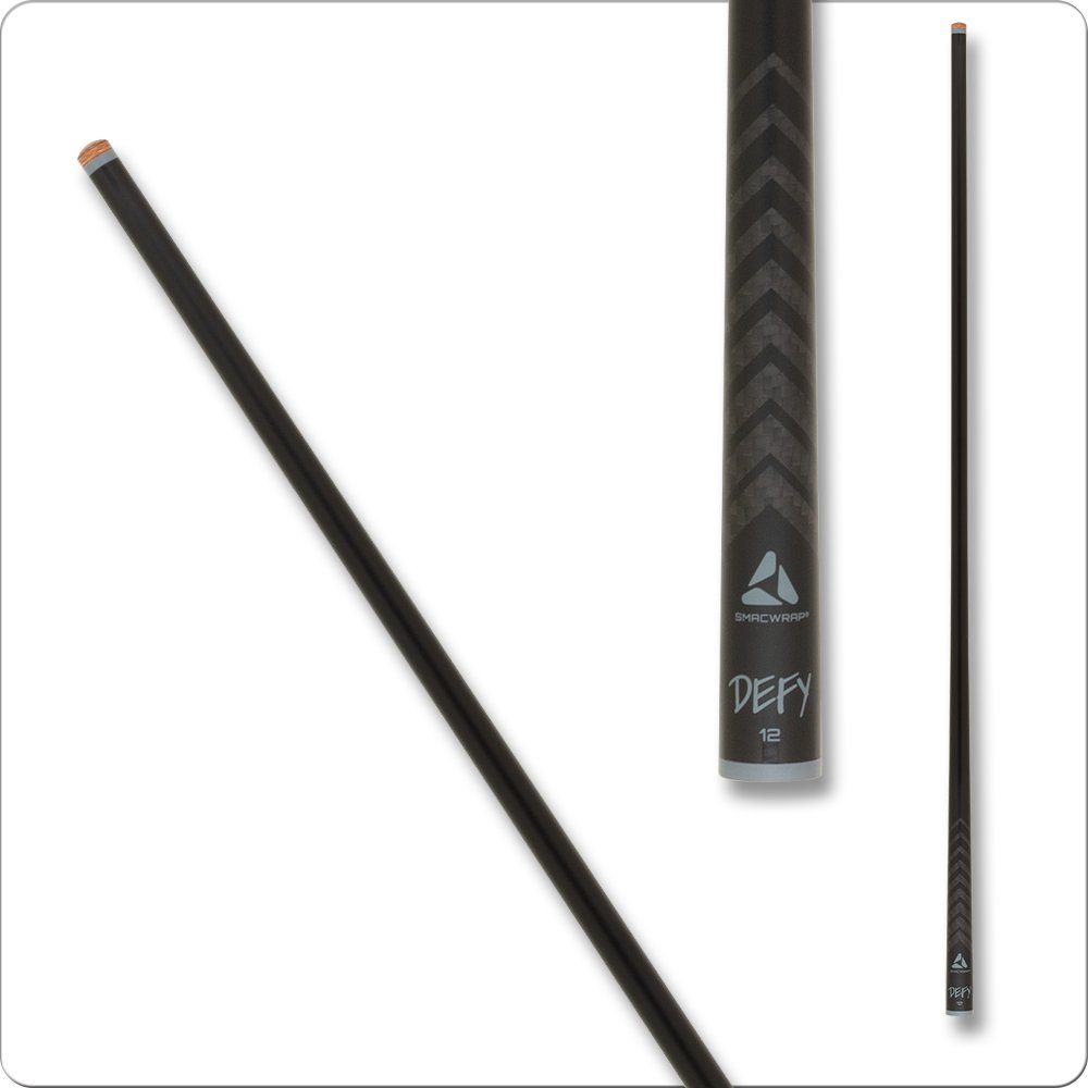 McDermott MCDCF Defy Carbon Fiber Shaft 12mm Grey Collar - Billiard and Pool Center