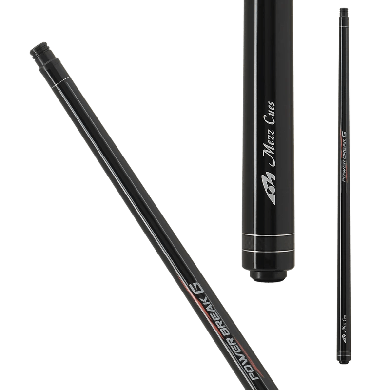 Mezz ZZPBGN Power Break G Cue - No Wrap Carbon Fiber - Billiard and Pool Center