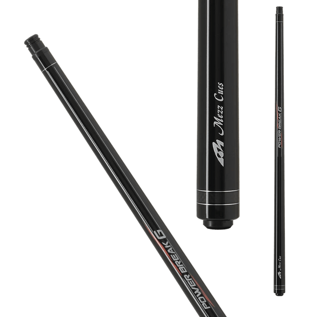Mezz ZZPBGN Power Break G Cue - No Wrap Carbon Fiber - Billiard and Pool Center