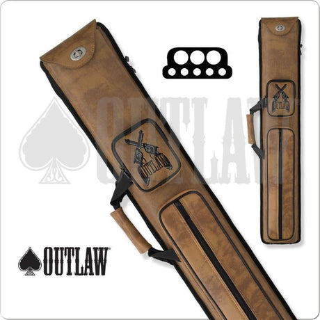 Outlaw OLH35 3x5 Hard Cue Case - Billiard and Pool Center
