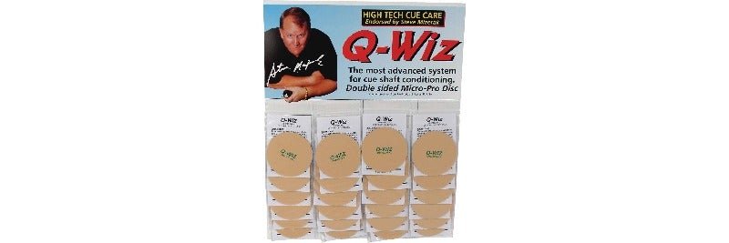 Q-Wiz SPQW24 Micro Burnishing Pad Card of 24 - Billiard and Pool Center