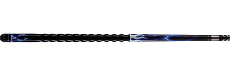 Stealth STH04 Pool Cue - Blue Flames - Billiard and Pool Center