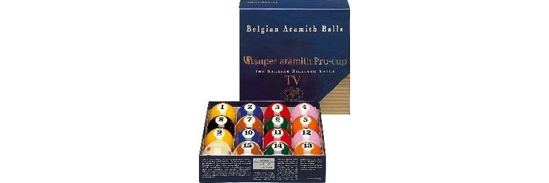 Super Aramith BBSAPTV Pro TV Ball Set - Billiard and Pool Center