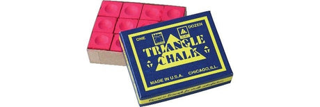 Triangle Chalk CHT12 Box of 12 - Billiard and Pool Center
