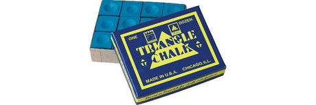 Triangle Chalk CHT12 Box of 12 - Billiard and Pool Center