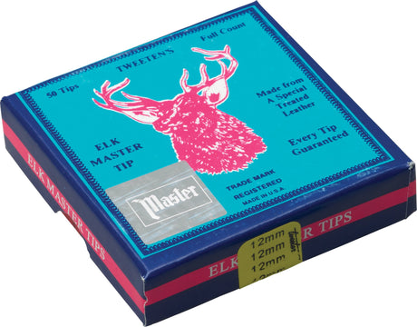 Tweeten Elk Master QTELK50 Cue Tip - Box of 50 - Billiard and Pool Center