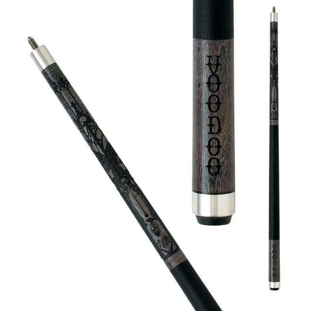 Voodoo Grey VOD13 Cemetery Pool Cue - Billiard and Pool Center