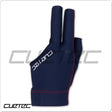 Cuetec Axis Glove Navy - Bridge Hand Left - Billiard and Pool Center