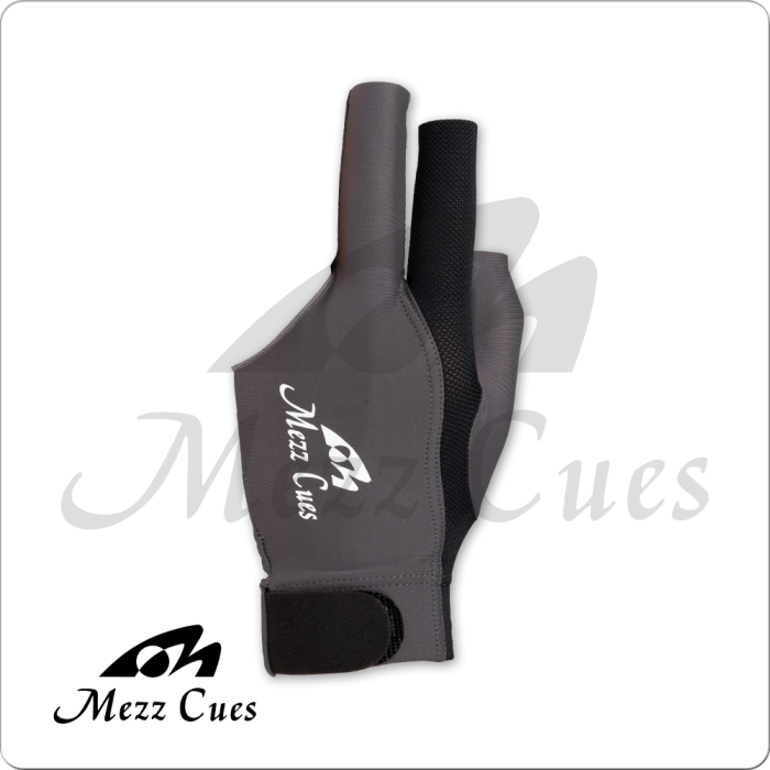 Mezz BGZZG Grey Billiard Glove - Universal - Billiard and Pool Center