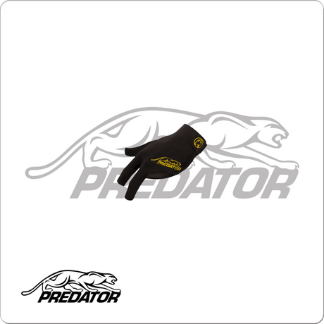 Predator BGLPY Second Skin Black & Yellow - Bridge Hand Left - Billiard and Pool Center