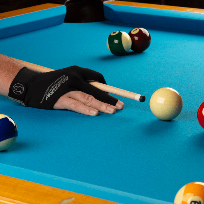 Predator BGRPG Second Skin Black & Grey - Bridge Hand Right - Billiard and Pool Center